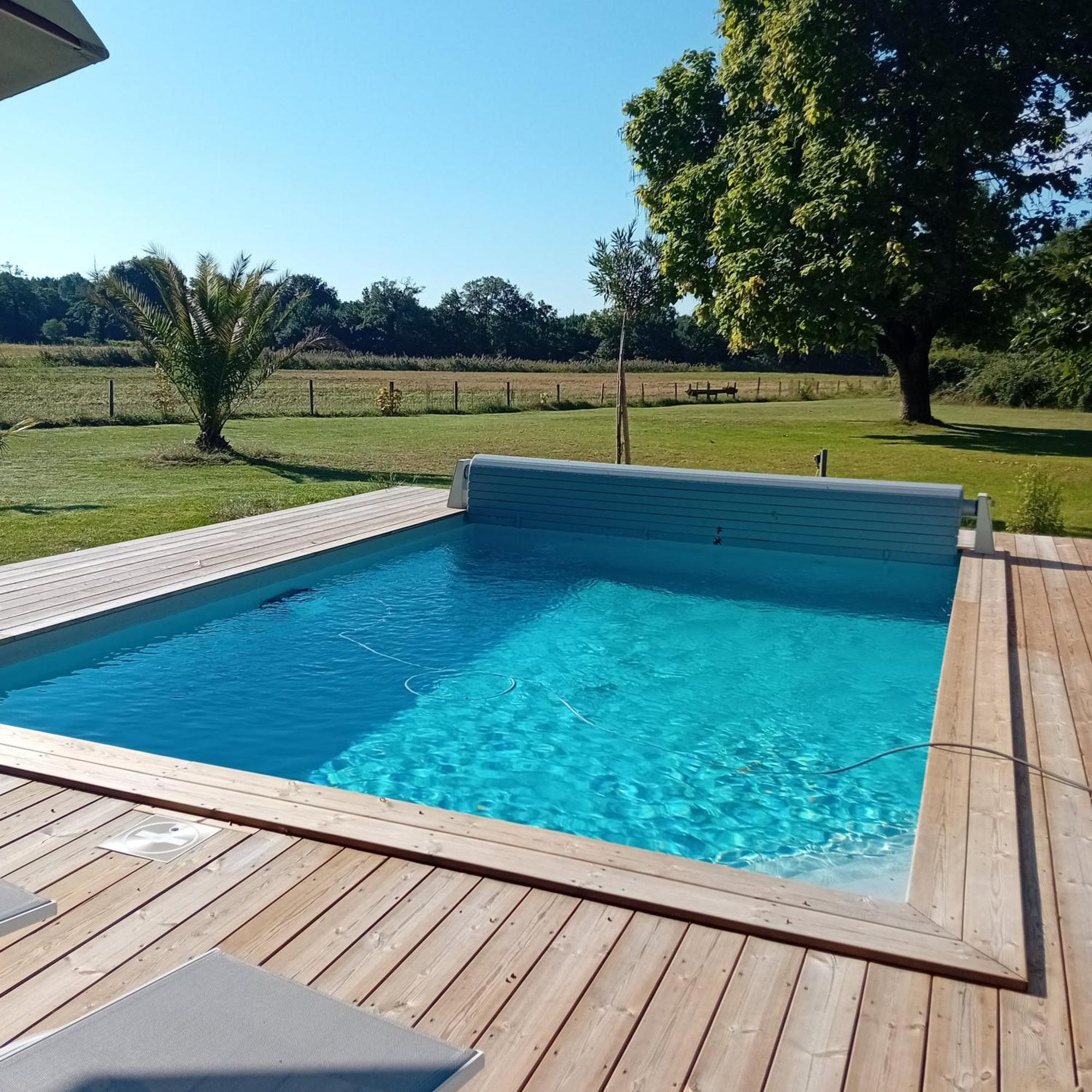 Maison Neuve Avec Piscine Chauffee, 4 Kms De Contis Plage Saint-Julien-en-Born Ngoại thất bức ảnh
